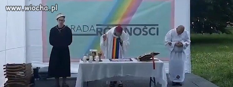 Msza na paradzie równości