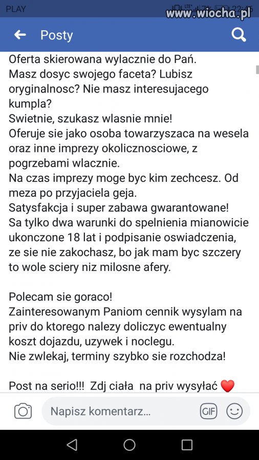Wolę ściery niż miłosne afery 