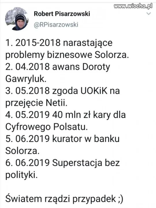 Przypadek ?