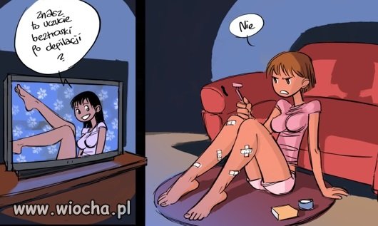 Po depilacji