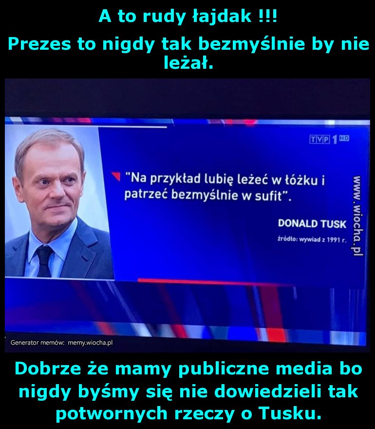 A to rudy łajdak !!!