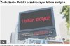 Bilion złotych długu publicznego