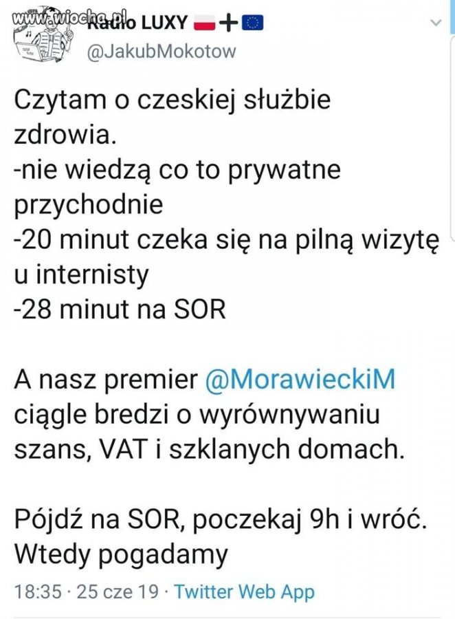 U nas niestety jest 