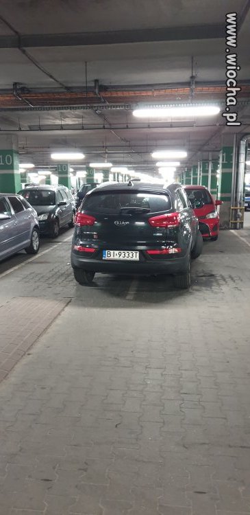 Mistrz parkowania Białystok Galeria Biała