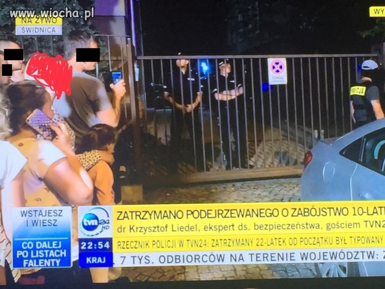 ŚWIDNICA  Mieszkańcy  machali do kamer i cieszyli 