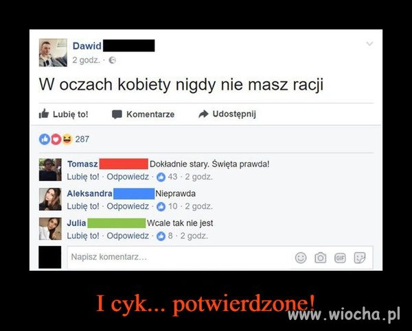 I cyk potwierdzone