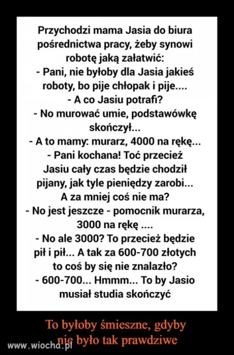 Dowcip o Jasiu