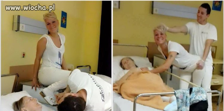Z wizytą u babci w szpitalu