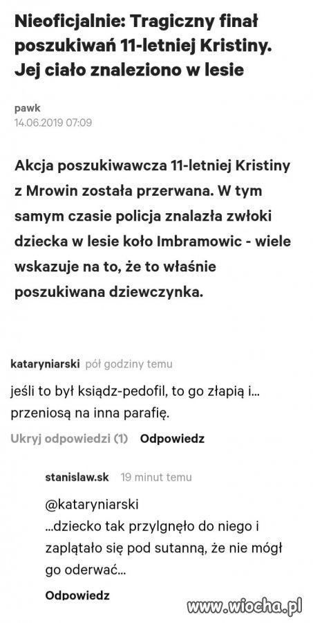 Kogoś poniosło w komentarzach
