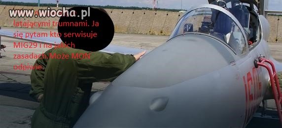 Mig 29 zginął pilot .