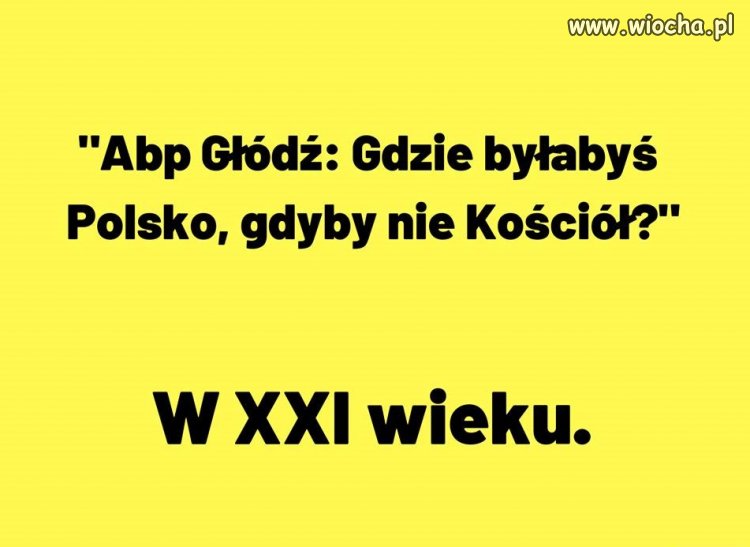 A tak to za chwilę będziemy w średniowieczu ...