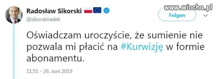 I słusznie...