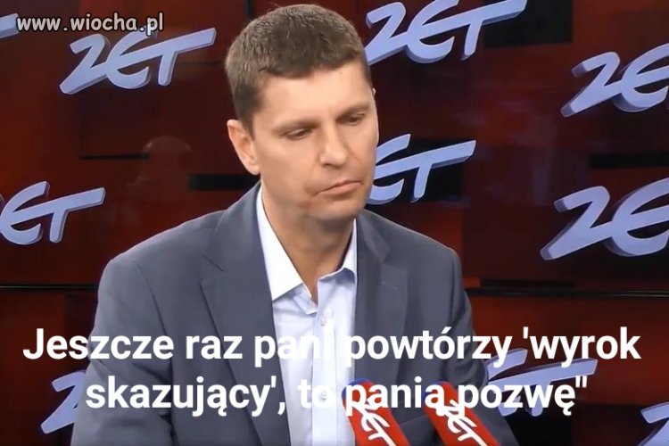 A co!!!Niech się baba uczy kultury k..wa twoja mać
