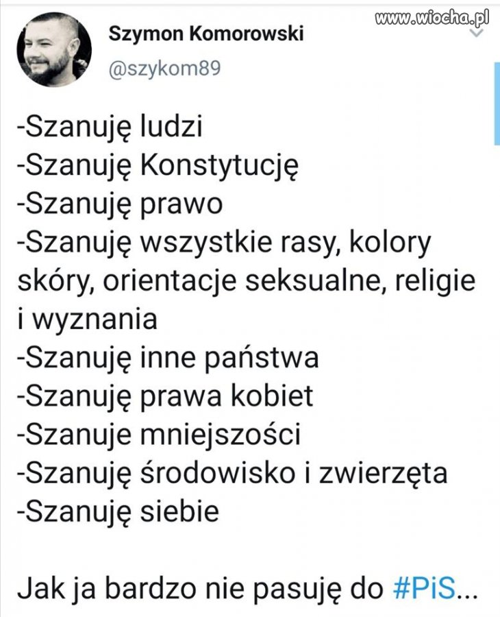 Wielu tam nie pasuje...