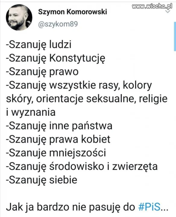 Wielu tam nie pasuje...