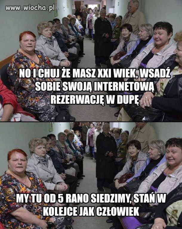 W przychodni...