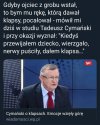 Cymański odleciał