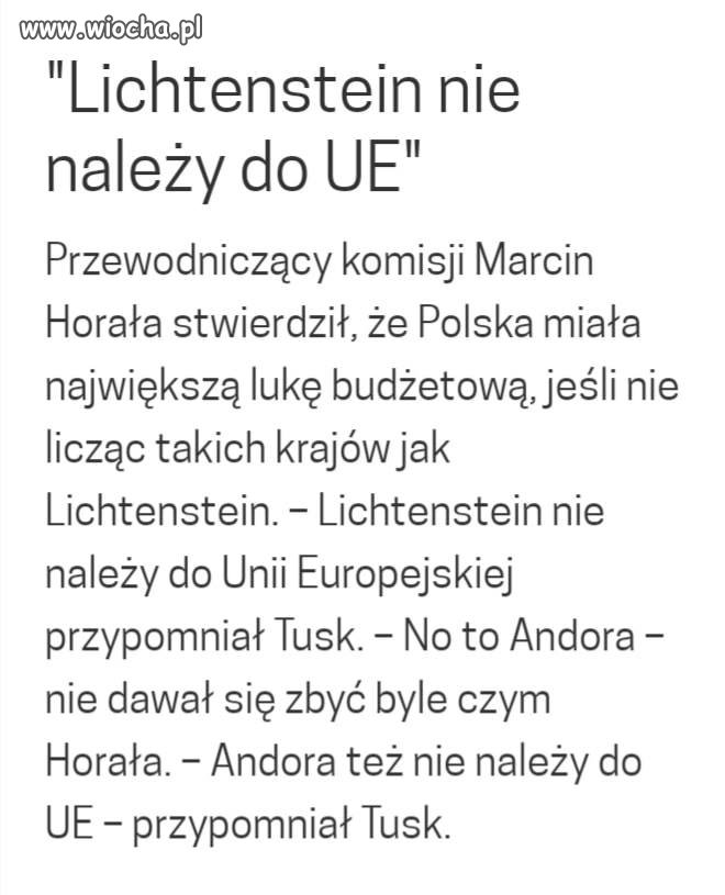 Parodia przesłuchania Tuska