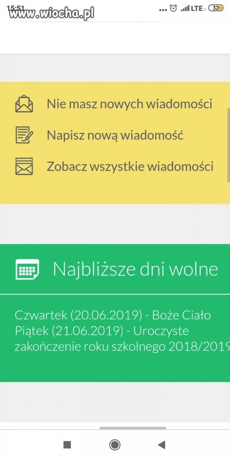 To w końcu kiedy zakończenie roku szkolnego?
