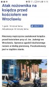 Taki incydent do przemyśleń nt 