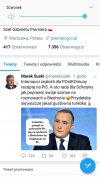 Homofobiczny wpis szefa gabinetu premiera.