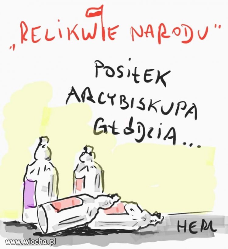 Jaki święty ... takie relikwie ...