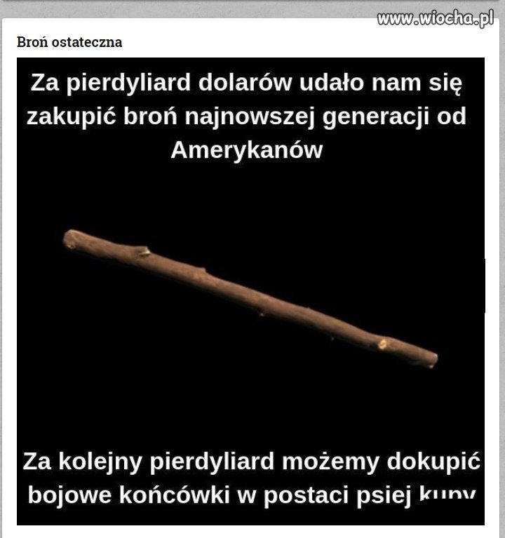 Broń z USA