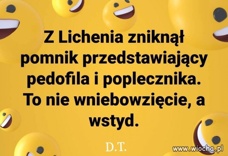 Zniknął pomnik Jana Pawła II i ks. Makulskiego
