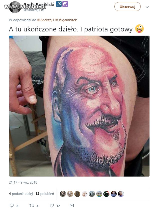 Patriotyczna dziara