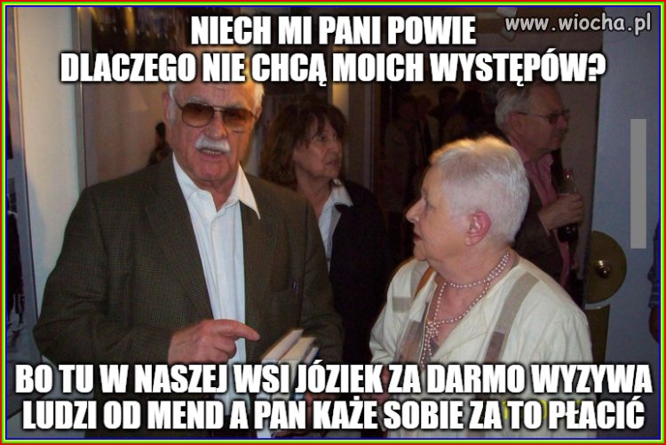 Nigdzie nie chcą starego satyra (bo nie satyryka)