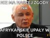 Jest reakcja w sprawie afrykańskich upałów