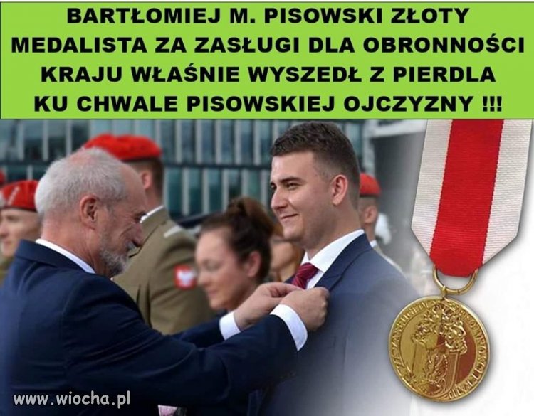Czym Antonio powitał misia ?