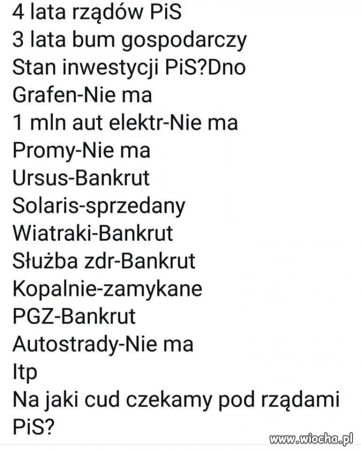 Na żaden