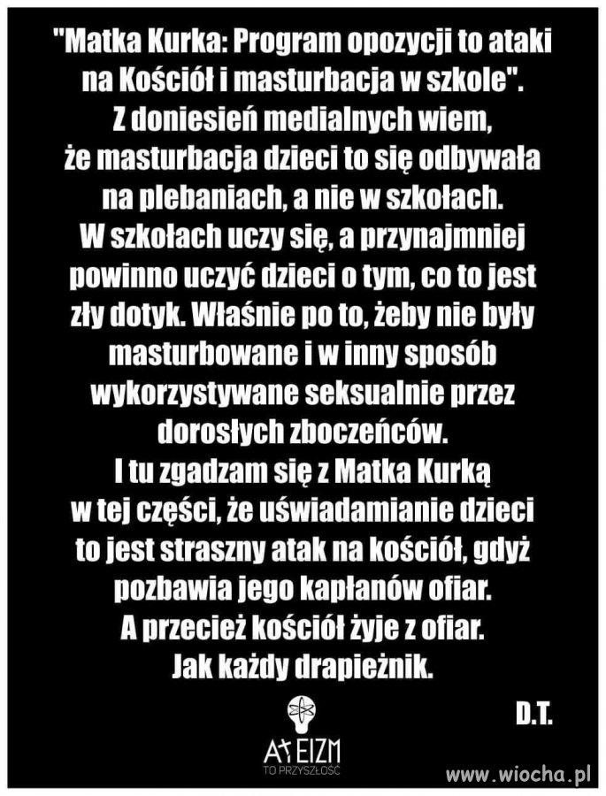Bloger i jego wypowiedź.