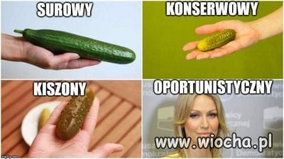 Rodzaje ogórków...