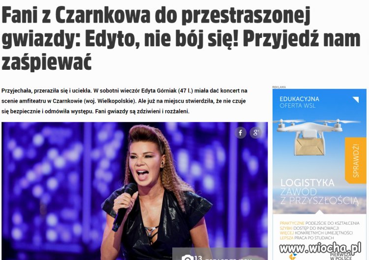 Ta to jest dopiero przykra