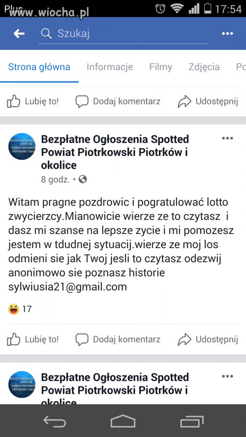 Na pewno się podzieli he he 