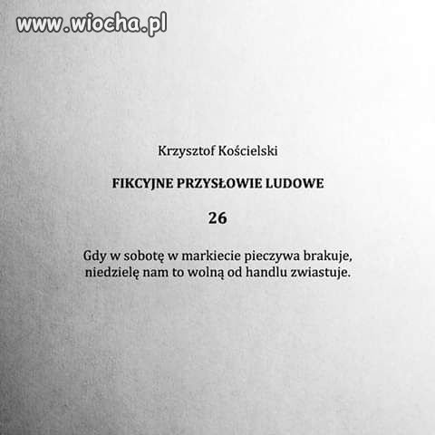 Przysłowia ludowe XXI w.