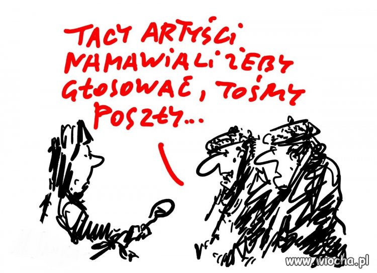 Artyści - Tadzio pewnie.