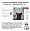 Trochę jej nie wyszła ta ściema