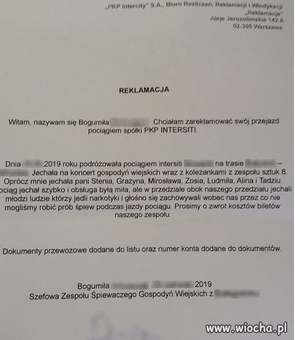 Nie mogły się wydzierać