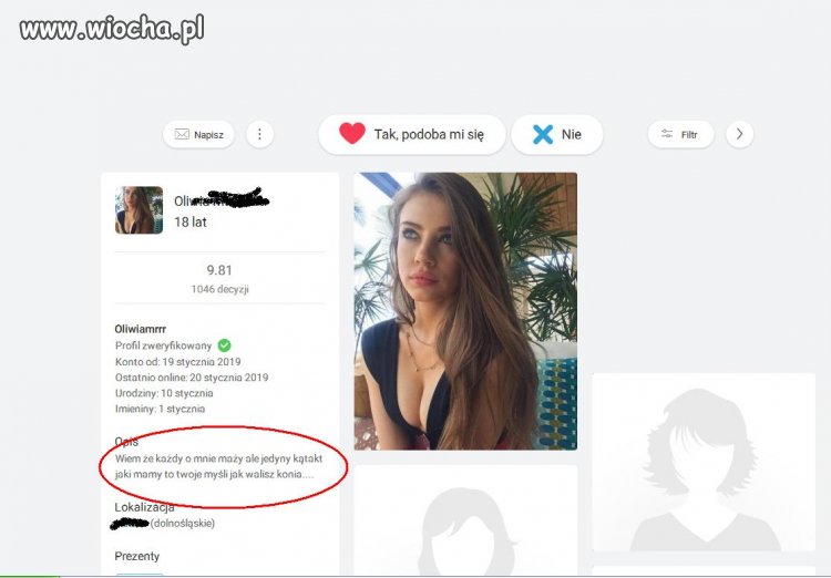 Wysokie mniemanie o sobie ma
