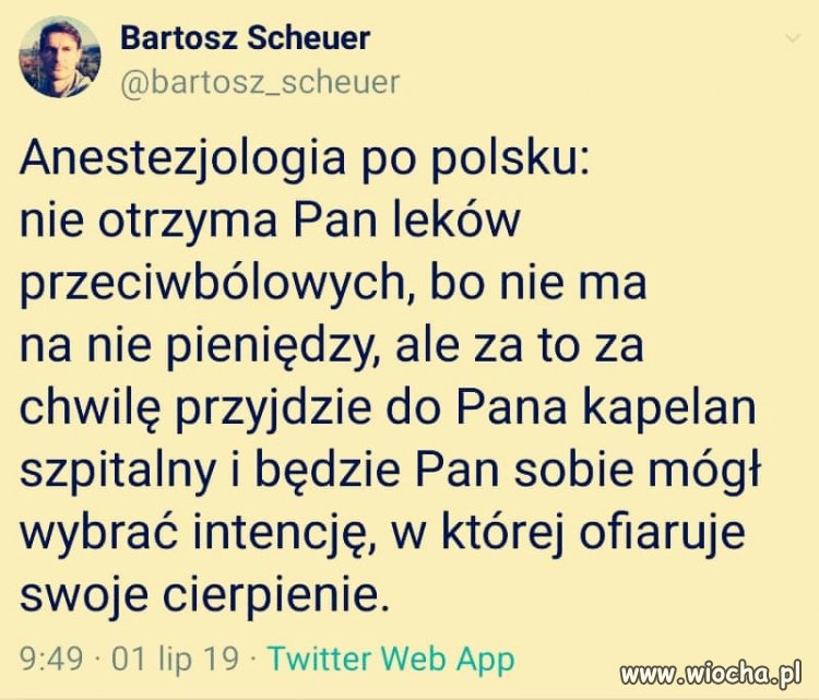 A Ty, którą intencję wybierzesz w potrzebie ?