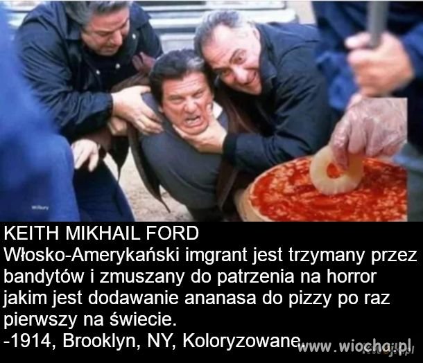 Początki ananasa na pizzy