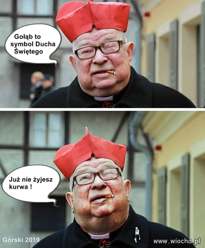No chyba że to