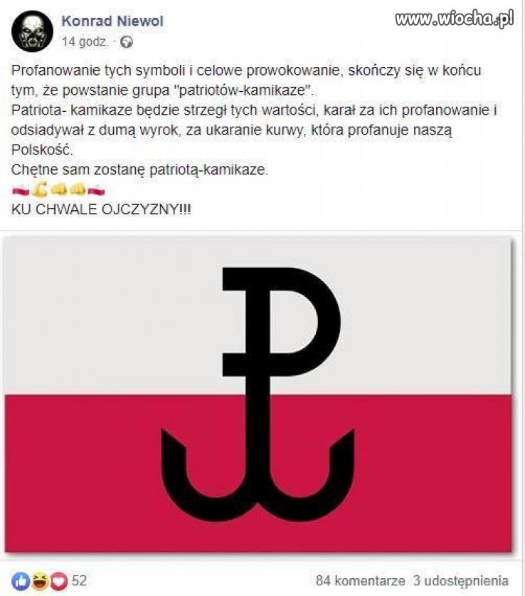 Uwaga! Nadchodzą patrioci kamikaze.