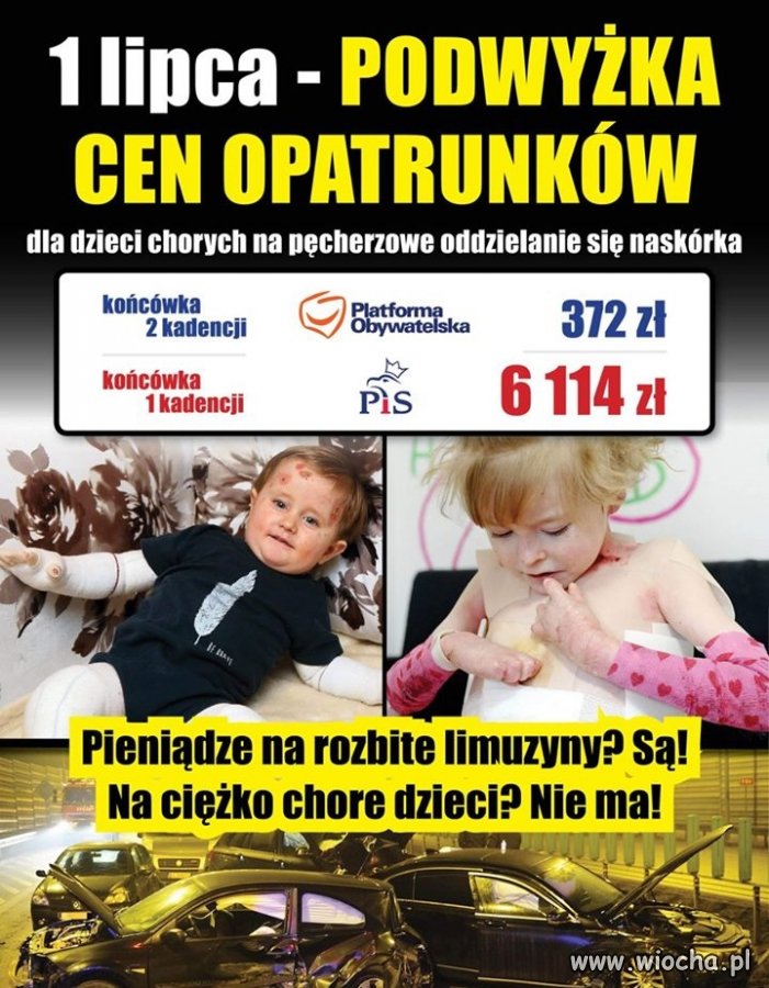 Właśnie dowiedziałem się że tyle kosztują 