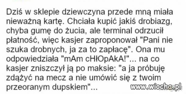 Taka sytuacja...
