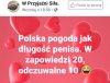 Polska pogoda...