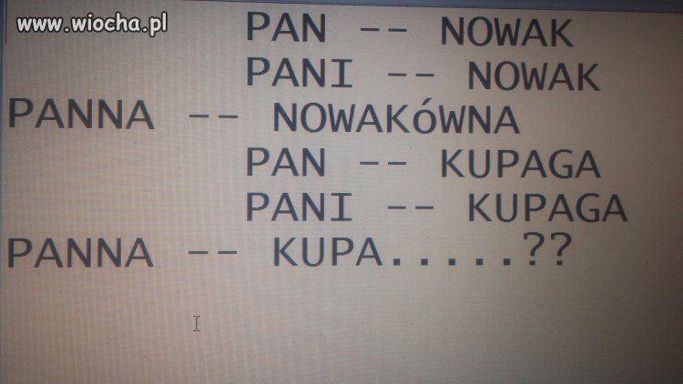 Jak u Was z odmiana w j.polskim